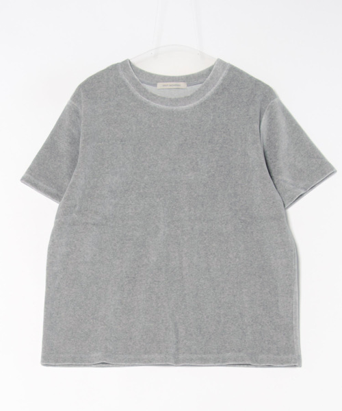 【DIDOT.】ベロアTEE（Tシャツ/カットソー）｜Didot.showroom（ディドット ショールーム）