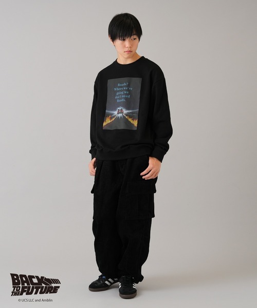 CGP. フロントプリント スウェット FREAK'S STORE トレーナー スウェット tombonia/トムボニア City