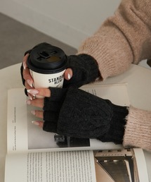 【SETUP7】ケーブル編み裏ボア2WAY手袋 WINGI