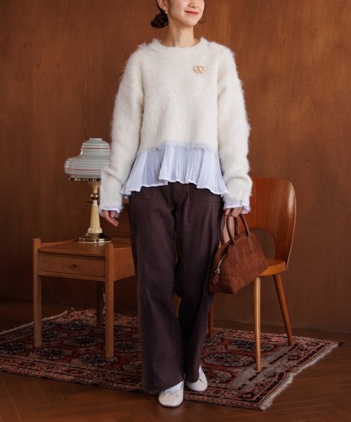 flower（フラワー）の「プレッツェルブローチ（ブローチ/コサージュ・レディース・シルバー/ゴールド・FREE）」の4枚目の写真