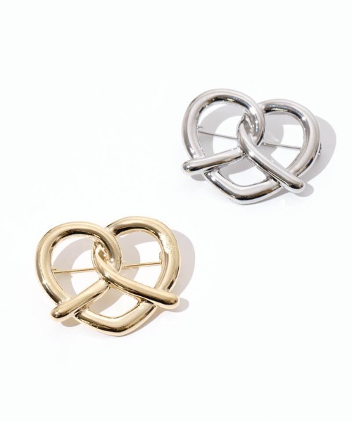 flower（フラワー）の「プレッツェルブローチ（ブローチ/コサージュ・レディース・シルバー/ゴールド・FREE）」の7枚目の写真