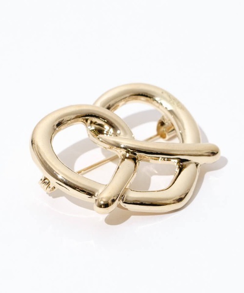 flower（フラワー）の「プレッツェルブローチ（ブローチ/コサージュ・レディース・シルバー/ゴールド・FREE）」の9枚目の写真