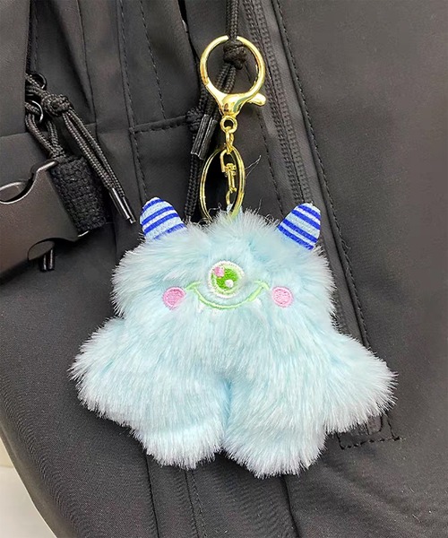 セール】ふんわり モンスター ぬいキーホルダー ミニポーチ