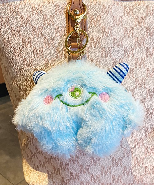 セール】ふんわり モンスター ぬいキーホルダー ミニポーチ
