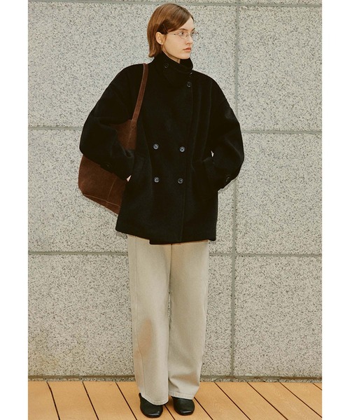 【fssnb】FanoStudios スタンドネック ベーシックハーフコート・M fssnb】FanoStudios スタンドネック ベーシックハーフコート・L - メルカリ