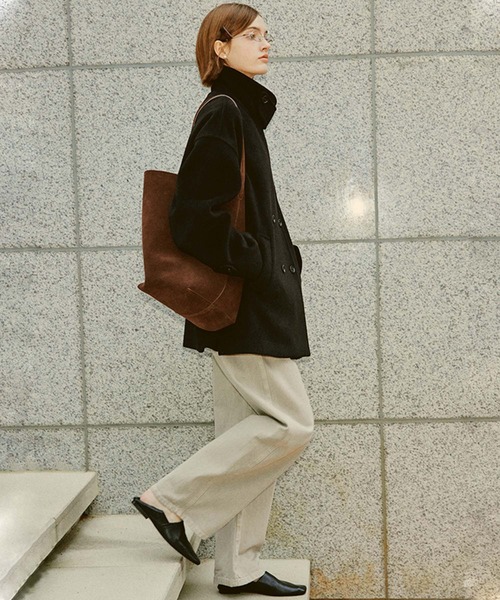 スタンドネック ベーシックハーフコート FD24W412【Fano Studios