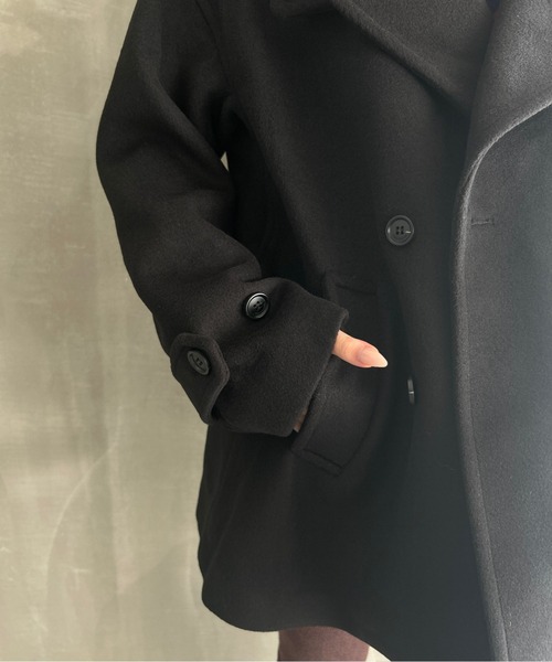 スタンドネック ベーシックハーフコート FD24W412【Fano Studios