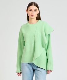 ESTNATION | ESTNATION / ラッフルショルダーニット(ニット/セーター)