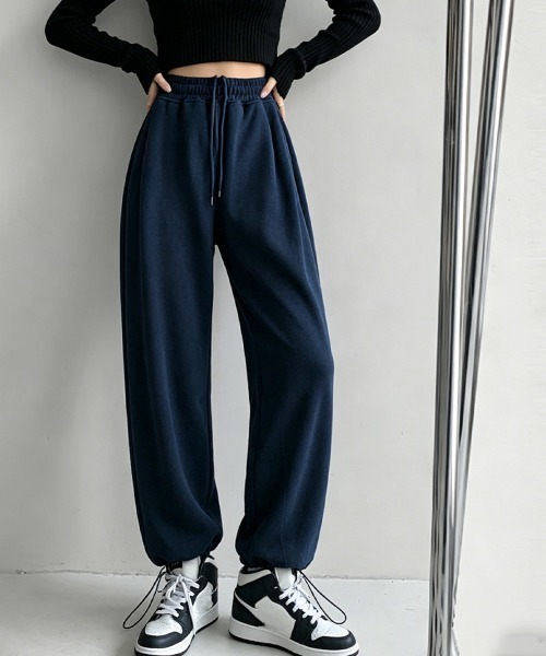 Miniministore(ミニミニストア)の「韓国 スウェットパンツ レディース 新作(カーゴパンツ・レディース・ブラック/アイボリー/チャコールグレー/ダークグリーン/フューシャピンク/ホワイト/レッド/ライトグレー/キャメル/アクア/ダークネイビー/ラベンダー/ロイヤルブルー/ブルー・FREE)」の10枚目の写真