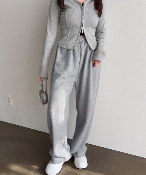 Miniministore(ミニミニストア)の「韓国 スウェットパンツ レディース 新作(カーゴパンツ・レディース・ブラック/アイボリー/チャコールグレー/ダークグリーン/フューシャピンク/ホワイト/レッド/ライトグレー/キャメル/アクア/ダークネイビー/ラベンダー/ロイヤルブルー/ブルー・FREE)」の5枚目の写真