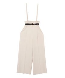 LAGUNAMOON | バイカラーベルトサスペンダーパンツ(その他パンツ)
