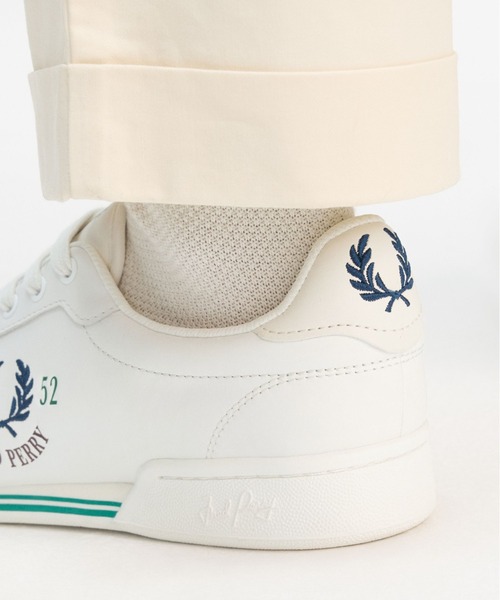 ☆送料無料☆ FRED PERRY B722 Leather ☆ Fred Perry B722 Leather Trainers White | Mainline Menswear
