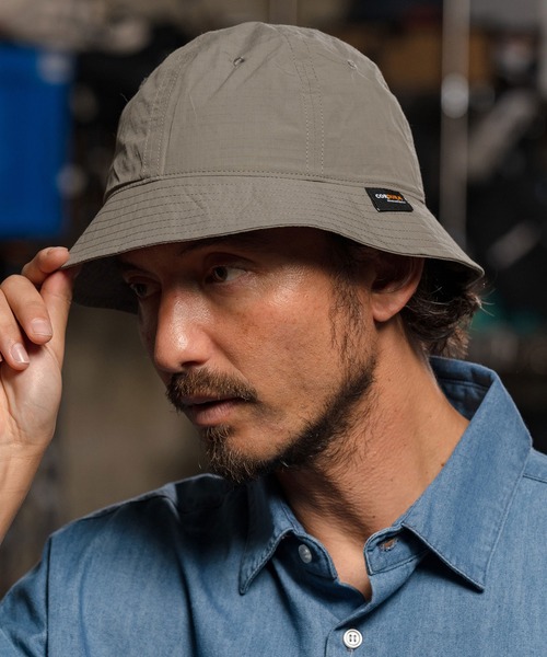 mko12550-Organic Cotton Cordura Rip stop Hat ハット（ハット