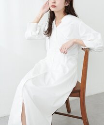 タックシャツワンピース