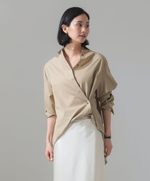 Demi-Luxe BEAMS - ★ayaka★【美品】 デミルクスビームス ストライプシャツ Demi-Luxe BEAMS（デミルクス ビームス）ストライプ Vネック