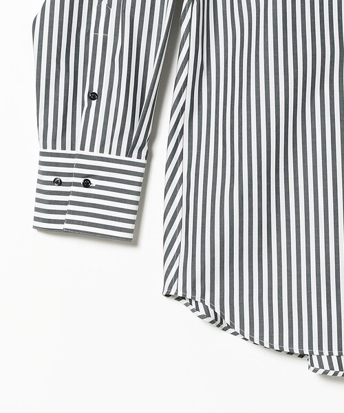 Demi-Luxe BEAMS 定価2万 洗える ダブルコットンオーバーシャツ Demi-Luxe BEAMS（デミルクス ビームス）2WAY オーバーシャツ（シャツ
