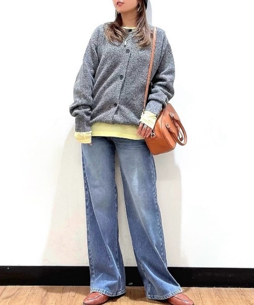 EDWIN(エドウィン)の「【EDWIN】「JERSEYSEASY」ワイド(デニムパンツ・レディース・ダークインディゴブルー・S/XS/M/L)」の17枚目の写真