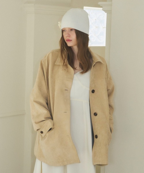 セール】suede touch jacket / スエードタッチジャケット（その他