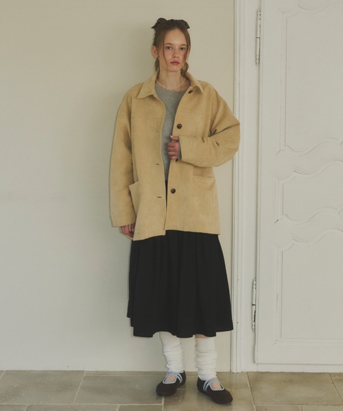 GIUNON suede touch jacket / スエードタッチジャケット suede touch jacket / スエードタッチジャケット（その他アウター