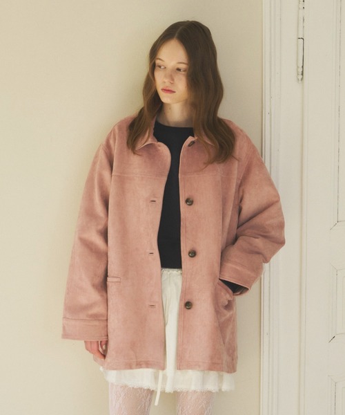 suede touch jacket / スエードタッチジャケット（その他アウター