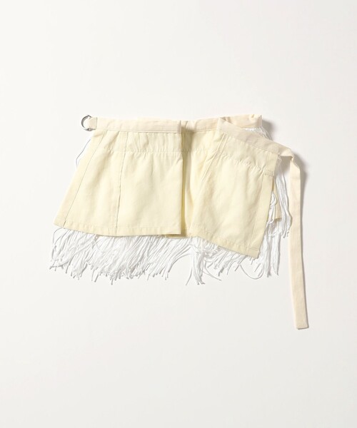 Ray BEAMS（レイビームス）の「フリンジ 2way タイト スカート（スカート・レディース・ブラック/アイボリー・1/0）」の20枚目の写真