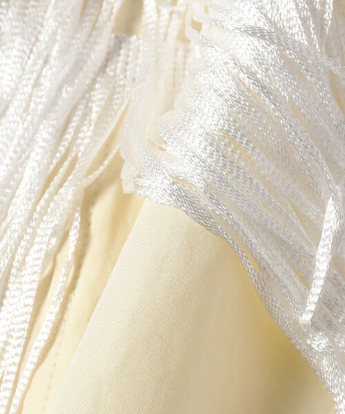 Ray BEAMS（レイビームス）の「フリンジ 2way タイト スカート（スカート・レディース・ブラック/アイボリー・1/0）」の21枚目の写真