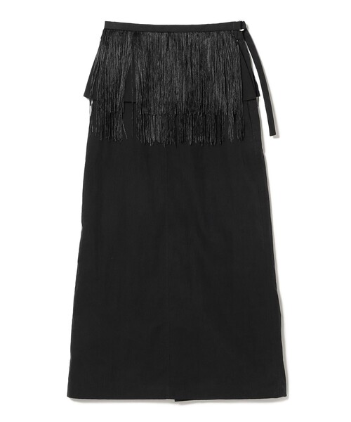 Ray BEAMS（レイビームス）の「フリンジ 2way タイト スカート