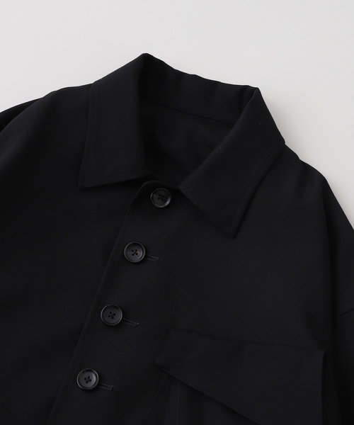 sulvam(サルバム)の「【SULVAM / サルバム】ラウンドブルゾン(その他アウター・メンズ・ブラック・MEDIUM)」の7枚目の写真