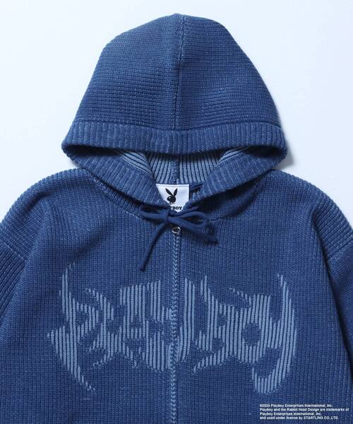 SEQUENZ（シークエンズ）】PB RHD KNIT ZIP PK / プレイボーイ