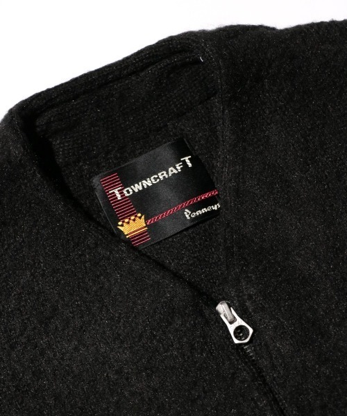 TOWNCRAFT（タウンクラフト）の「TOWNCRAFT / タウンクラフト SHAGGY PATTERN ZIP VEST シャギーニット ジップアップベスト（ベスト・メンズ・その他3/その他2/その他1/レオパード/ブラック・MEDIUM/LARGE/X-SMALL）」の8枚目の写真