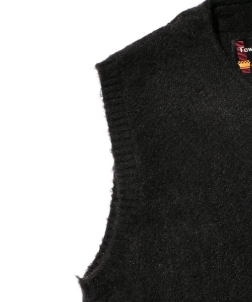 TOWNCRAFT（タウンクラフト）の「TOWNCRAFT / タウンクラフト SHAGGY PATTERN ZIP VEST シャギーニット ジップアップベスト（ベスト・メンズ・その他3/その他2/その他1/レオパード/ブラック・MEDIUM/LARGE/X-SMALL）」の10枚目の写真