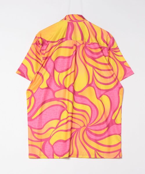 Maunaloa(マウナロア)の「【Maunaloa】Ocean Blue Bird ネオンハイビMEN'Sシャツ(シャツ/ブラウス・メンズ・ネイビー/ピンク/ブルー・L/M)」の10枚目の写真
