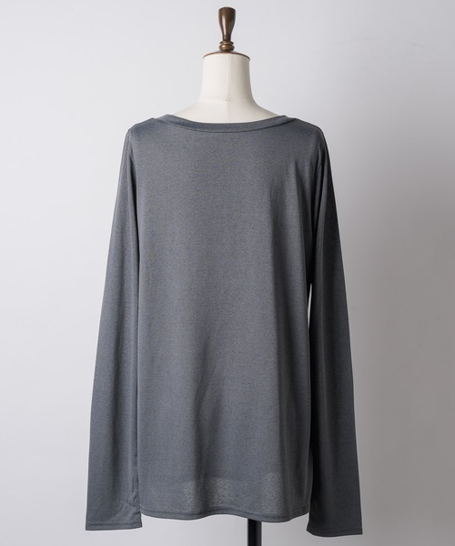 yae（ヤエ）の「2set multi way tops/ 2セットマルチウェイトップス（Tシャツ/カットソー・レディース・ホワイト/グレー/ブラック・FREE）」の10枚目の写真