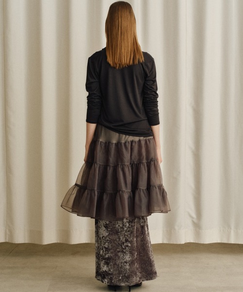 yae（ヤエ）の「2set multi way tops/ 2セットマルチウェイトップス（Tシャツ/カットソー・レディース・ホワイト/グレー/ブラック・FREE）」の14枚目の写真