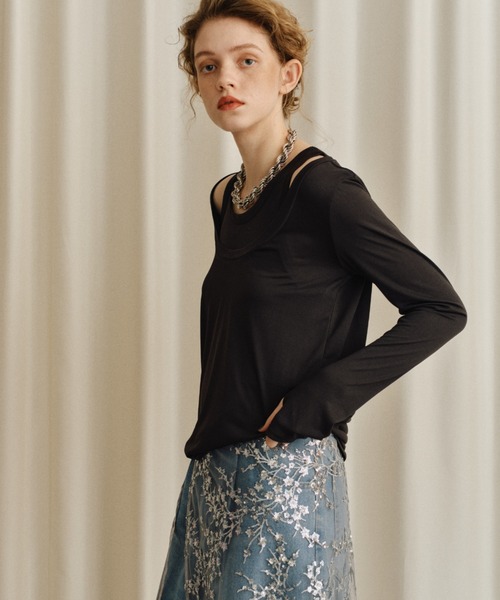 yae（ヤエ）の「2set multi way tops/ 2セットマルチウェイトップス（T