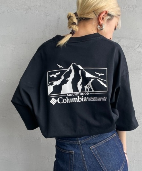 tシャツ 「WEB限定」「Columbia/コロンビア」 LOMA VISTA バックプリントTシャツ レディース メンズ Columbia tシャツ 「WEB限定」「Columbia/コロンビア」 LOMA