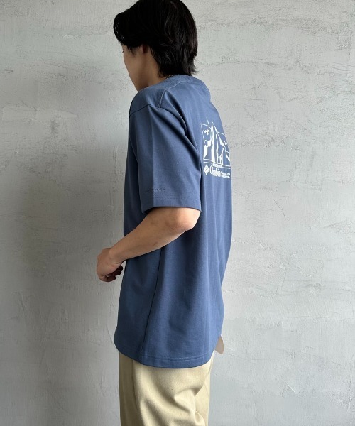 Columbia（コロンビア）の「【WEB限定】[Columbia/コロンビア] LOMA VISTA バックプリントTシャツ（Tシャツ/カットソー・レディース・ブラック/ホワイト/ネイビー・M/L/XL）」の13枚目の写真