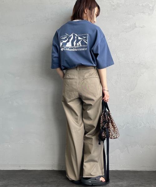 Columbia（コロンビア）の「【WEB限定】[Columbia/コロンビア] LOMA VISTA バックプリントTシャツ（Tシャツ/カットソー・レディース・ブラック/ホワイト/ネイビー・M/L/XL）」の5枚目の写真