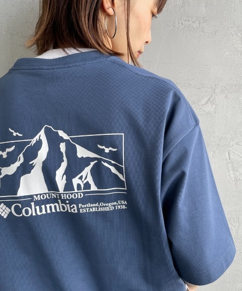 Columbia（コロンビア）の「【WEB限定】[Columbia/コロンビア] LOMA VISTA バックプリントTシャツ（Tシャツ/カットソー・レディース・ブラック/ホワイト/ネイビー・M/L/XL）」の10枚目の写真