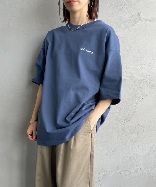 Columbia（コロンビア）の「【WEB限定】[Columbia/コロンビア] LOMA VISTA バックプリントTシャツ（Tシャツ/カットソー・レディース・ブラック/ホワイト/ネイビー・M/L/XL）」の6枚目の写真
