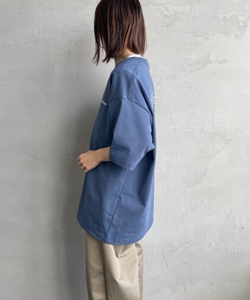 Columbia（コロンビア）の「【WEB限定】[Columbia/コロンビア] LOMA VISTA バックプリントTシャツ（Tシャツ/カットソー・レディース・ブラック/ホワイト/ネイビー・M/L/XL）」の7枚目の写真