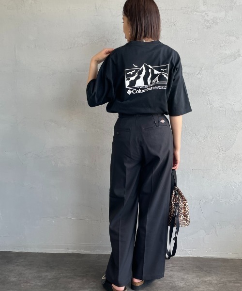 Columbia（コロンビア）の「【WEB限定】[Columbia/コロンビア] LOMA VISTA バックプリントTシャツ（Tシャツ/カットソー・レディース・ブラック/ホワイト/ネイビー・M/L/XL）」の21枚目の写真