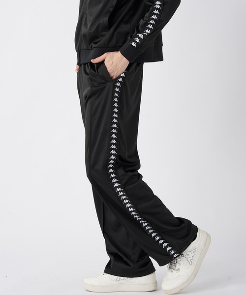 Kappa（カッパ）の「ジャージトラックパンツ (ユニセックス)（その他パンツ・メンズ・ホワイト/ブラック・MEDIUM/LARGE/X-LARGE）」の2枚目の写真