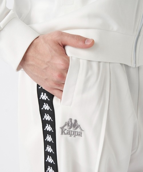 Kappa（カッパ）の「ジャージトラックパンツ (ユニセックス)（その他パンツ・メンズ・ホワイト/ブラック・MEDIUM/LARGE/X-LARGE）」の12枚目の写真