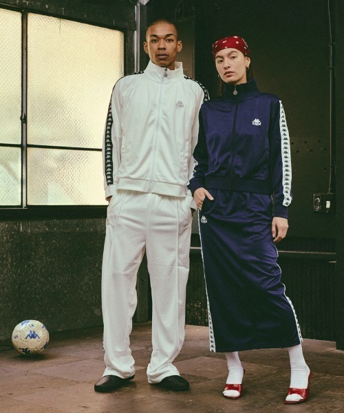 Kappa（カッパ）の「ジャージトラックパンツ (ユニセックス)（その他パンツ・メンズ・ホワイト/ブラック・MEDIUM/LARGE/X-LARGE）」の6枚目の写真