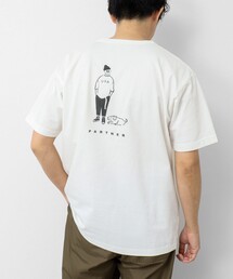 【BARNS OUTFITTERS】別注タフネックT PARTNER 25SS
