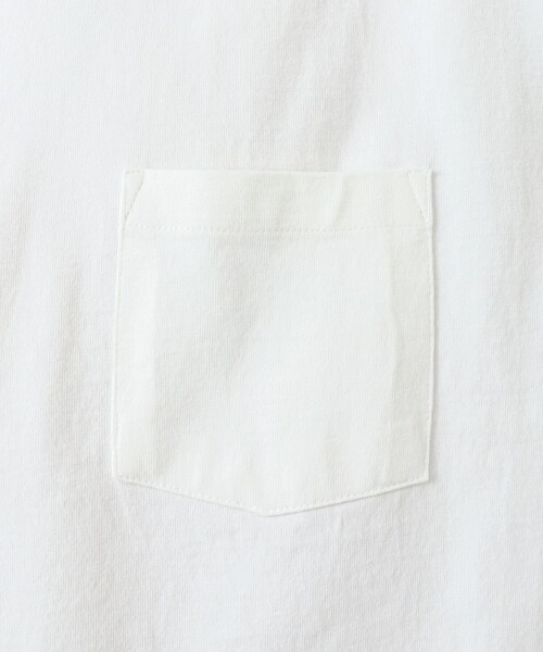 BARNS OUTFITTERS(バーンズアウトフィッターズ)の「【BARNS OUTFITTERS】別注タフネックT PARTNER 25SS(Tシャツ/カットソー・メンズ・ホワイト/キナリ/ピンク/チャコールグレー・S/M/L)」の17枚目の写真