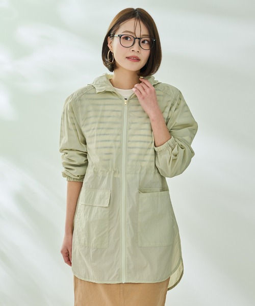 Arnold Palmer(アーノルドパーマー)の「シアー マウンテンパーカー(マウンテンパーカー・レディース・チャコールグレー/ピンク/ライトグリーン・M/L/S)」の2枚目の写真