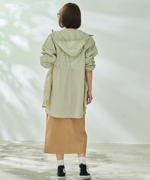 Arnold Palmer(アーノルドパーマー)の「シアー マウンテンパーカー(マウンテンパーカー・レディース・チャコールグレー/ピンク/ライトグリーン・M/L/S)」の17枚目の写真