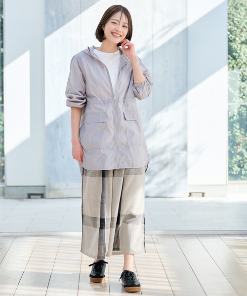 Arnold Palmer(アーノルドパーマー)の「シアー マウンテンパーカー(マウンテンパーカー・レディース・チャコールグレー/ピンク/ライトグリーン・M/L/S)」の8枚目の写真